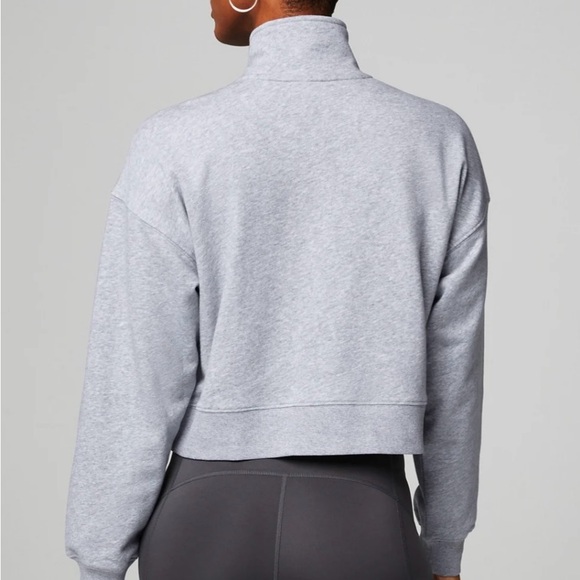 Fabletics Year Round Terry Half Zip - Picture 3 of 3